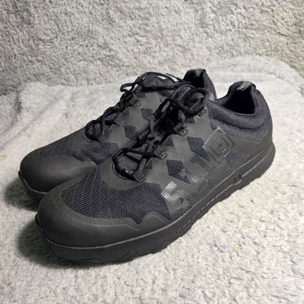 5.11‎ Tactical A/T Trainer Black Low Top CST Work Safety Comp Top Shoes Mens 14